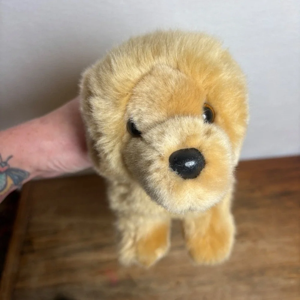 Douglas Cuddle Toys 1724 Chap Golden Retriever Puppy Plush Dog Soft Tan Small